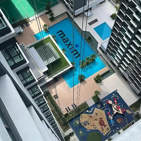3 Bedrooms Maxim Link Mrt Cheras Kuala Lumpur Exterior photo